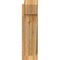 Ekena Millwork Traditional Slat Rough Sawn Outlooker, Western Red Cedar, 8"W x 24"D x 28"H OUT08X24X28TRA06RWR - alternate 2